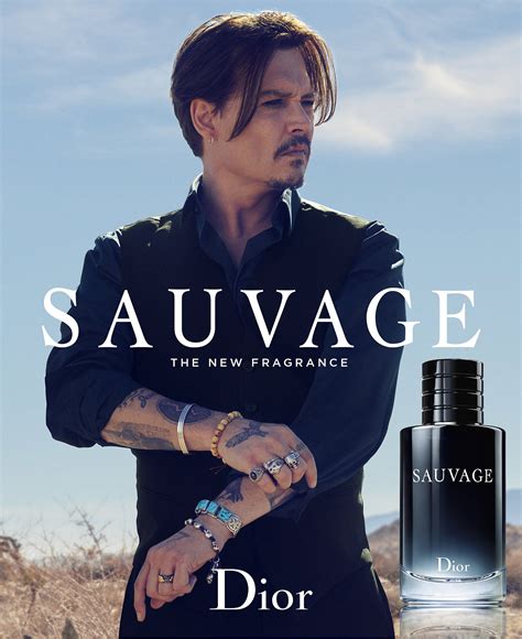 dior sauvage Johnny Depp